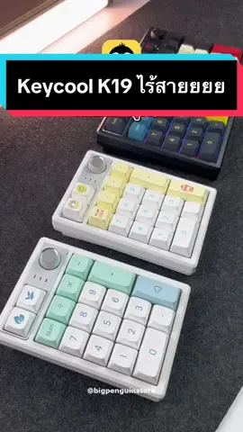 Keycool K19 นัมเเพดไร้สาย ฟังก์ชั่นเยอะสะใจมาก! ✅✅ #keycoolK19 #numpad #mechanicalkeyboard 
