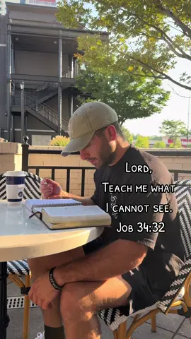 Lord, Teach Me What I Cannot See. Job 34:32  It’s a reminder that sometimes, suffering and hardship can be opportunities for growth and learning. • • #faith #trustgod #godisgood #christian #bible #bibleverse #prayer #fyp #coffee 