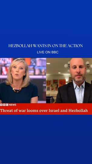 JPPI Senior Fellow Yaakov Katz challenges BBC host on outrageous claims about Hezbollah #israel #palestine #lebanon #warzone @BBC   