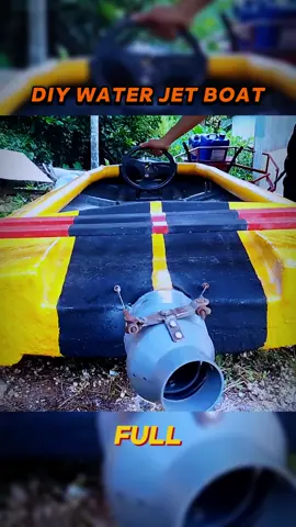 DIY Water Jet Boat Full #DIY #diyproject #boat #diyboat #makeboat