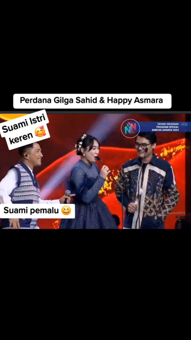 Suami istri keren banget 😍 #gilgasahid #happyasmara #irfanhakim #gilpy #fypシ゚viral @Gilga Sahid @Happy Asmara 