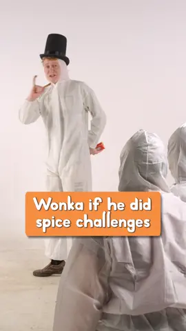 If Wonka Did Spice Challenges #vat19 #curiouslyawesome #willywonka #charlieandthechocolatefactory #hotchocolate