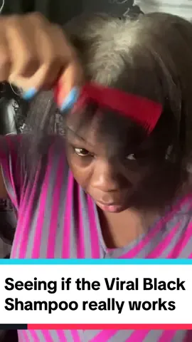 Thank you to my tiktok friend who #recommended this #blackhair #blackhaircare #shampoo #foryou #viraltrend #BlackTikTok #hairdye #tiktokmademebuyit #tiktokmademedoit #haireducation #hairtrend #hairtiktok #hairtrends 