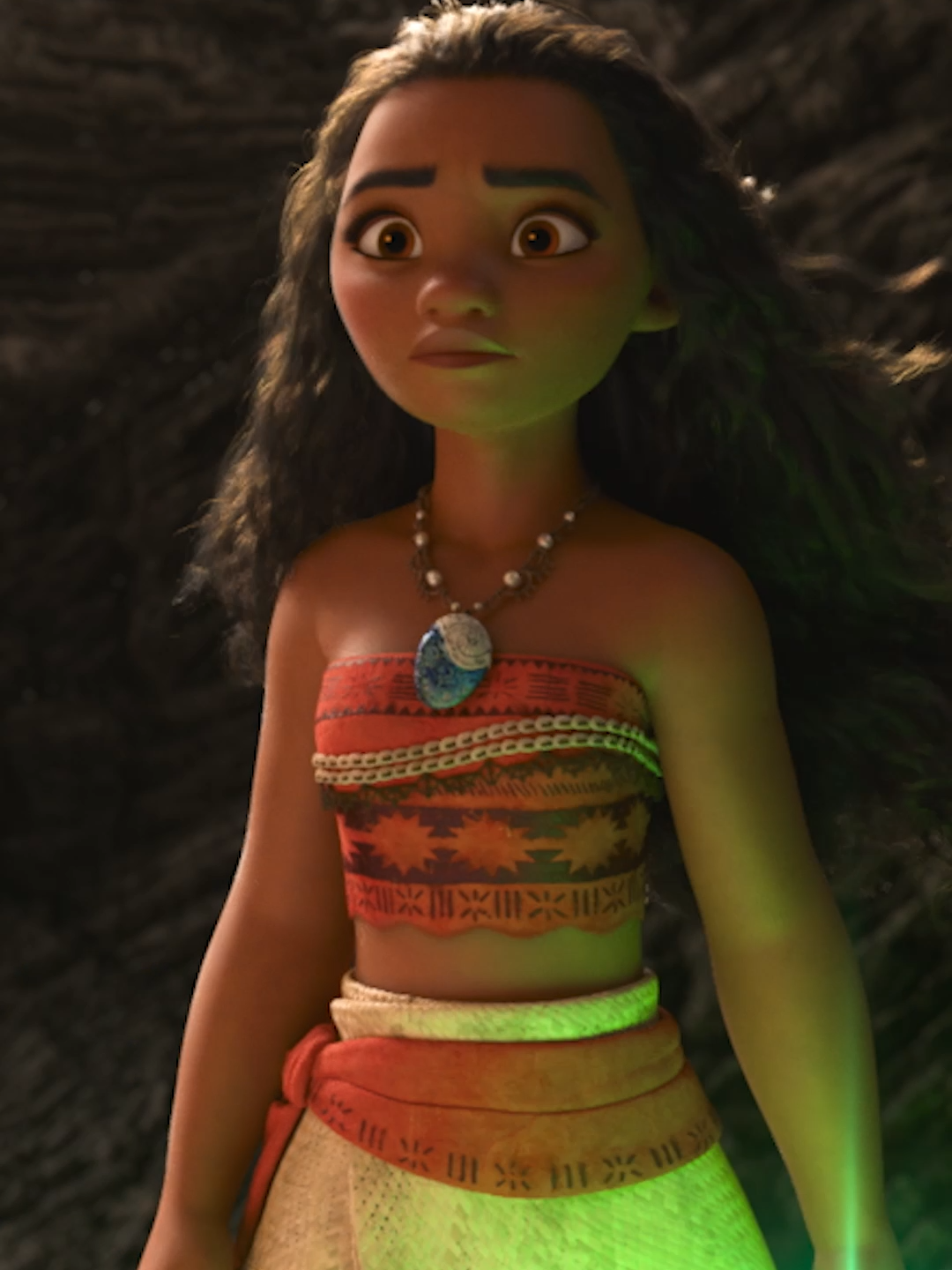 With the heart of Te Fiti in her grasp, Moana courageously steps into her destiny. Stream Moana on @disneyplus.