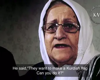 In 1946, this woman made history by sewing perhaps the most iconic symbol of Kurdistan ever made #kurdistan #kurdish 