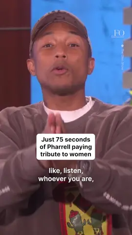 Pharrell has always championed women and equality. This hits all the right notes 🎶