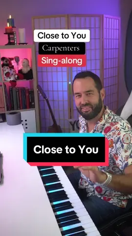 Close to You #piano #duetwithme #duet #singalong #karaoke #nextdoormusician #fyp #duetthis #foryoupage #nextdoormusician #closetoyou 
