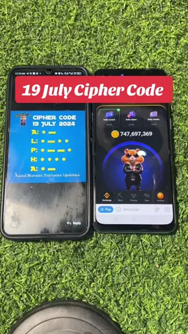 HAMSTER JULY 19, 2024 CIPHER CODE  Daily Cipher July 19, 2024 #hamsterkombat #dailycombo #trends #cipher #ciphercode #update #crypto #nft #trend #trending #foryou #fyp #foryoupage #fypシ゚viral #fypage 