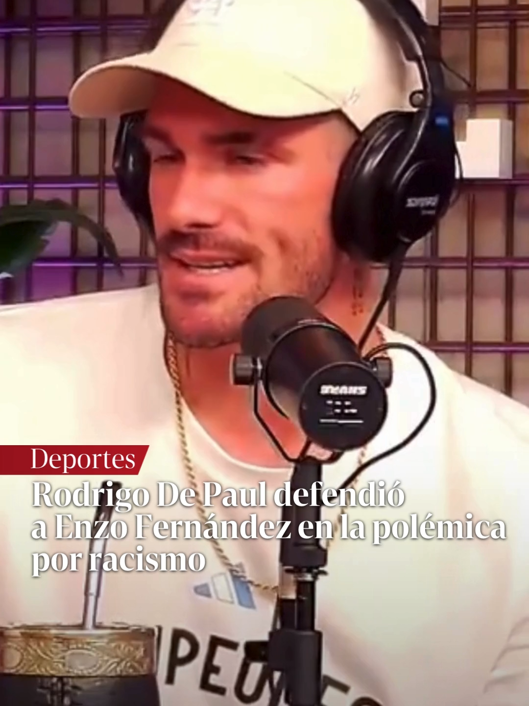 🗣 DE PAUL DEFENDIÓ A ENZO FERNÁNDEZ: 