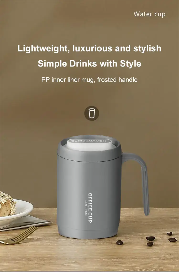 1pcs Gray creative PP liner portable office large capacity covered drinking cup milk coffee cup gift for kitchen copy link to order first comment  #Love #TFLers #tweegram #photooftheday #20likes #amazing #smile #follow4follow #like4like #look #instalike #igers #picoftheday #food #instadaily #instafollow #followme #girl #iphoneonly #instagood #bestoftheday #instacool #instago #all_shots #follow #webstagram #colorful #style #swag