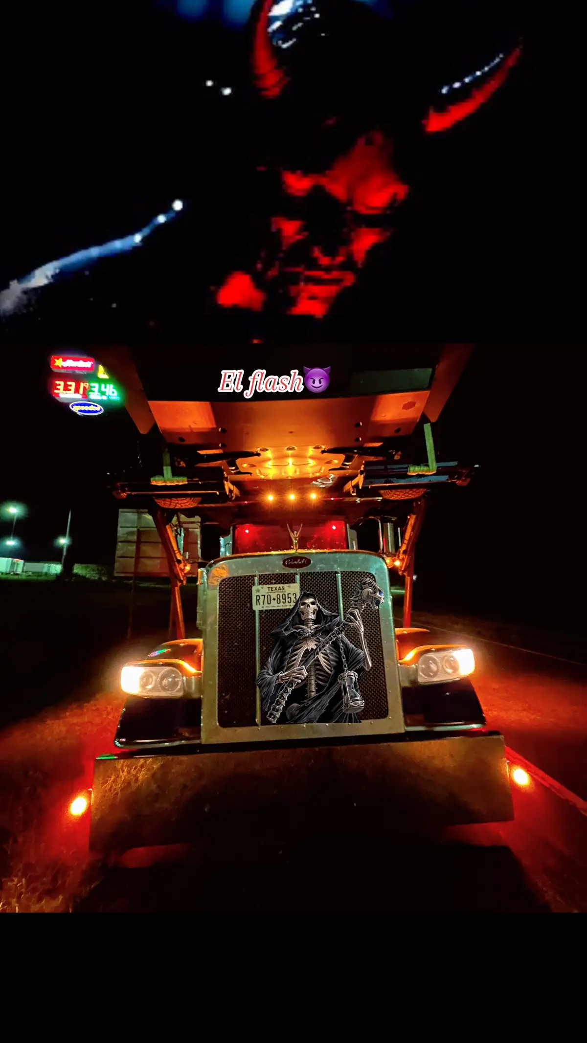 #Meme #fypシ #parati #parati #peterbilt389 #truckdriver #truckdriver #soyelflashalv #demon 