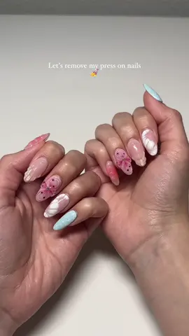 I lovee making press on nails especially because the removal is hassle free & let’s me wear the nails I worked so hard on multiple times 😍💗✨ #diynails #pressonnails #nailsathome #easydiynails #nailvideos #nails #nailremoval