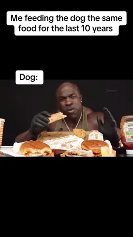 He loves his food 