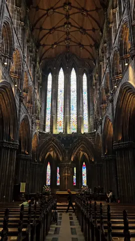 The impressive structure of the Glasgow Cathedral