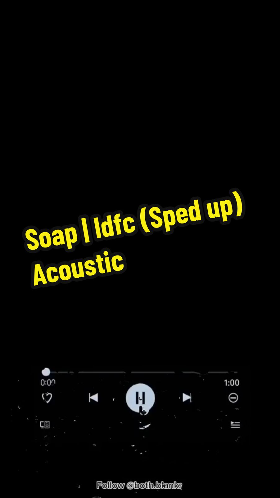(song name; Soap) #soap | song name; Idfc (Sped up) Acoustic #idfc #spedup #acoustic   #1minutevideo #1minuteviralsong #CapCut #fyp #foryoupage #lyrics #lyricsvideo #song #music #listen #viral #tiktokviral #songlyrics #trending #trendingvideo #trendingsong #trendingmusic #bothblanks #vues #fan #🇩🇿 #🇦🇺 