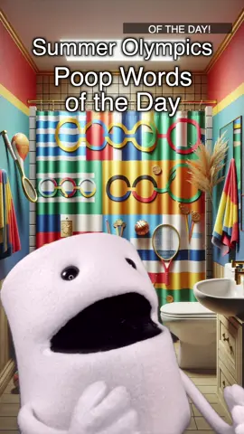 🏃‍♀️💩 Special #summerolympics Poop Word Of The Day Summer Olympics #poopwordoftheday 465 🏃‍♀️💩 #olympics Edited by @thestephen27