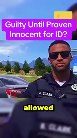 Guilty Until Proven Innocent for ID? #audit #lawyer #lawsuit #auditor #cops #fypage #police 