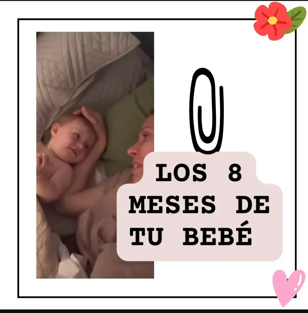 Respuesta a @leal.mariel84 8 meses el famoso mes conocido mes de la angustia  #tipparamamaprimerizas#maternidadfeliz #todobebes #baby #God #tiktokers #tiktok #Viral 