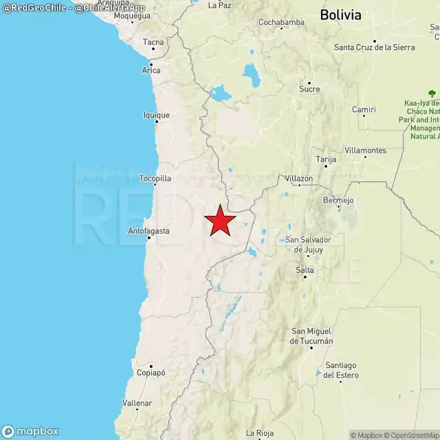 REVISADO⚠️ | Sismo de magnitud  7.3 (Mw) ocurrió a las 21:50:47 horas de hoy, jueves 18 de julio del 2024, a 20 km al sur de #SanPedroDeAtacama (región de #Antofagasta), a una profundidad de 166 kilómetros (Fuente: #CSN). • No produce tsunami. • Probables daños menores. • Probables rodados. 🚩 Lista de intensidades en la escala de Mercalli Modificada. Calama: VI* Alto Hospicio: V-VI* Antofagasta: V-VI* María Elena: V* Tocopilla: V* Copiapó: IV-V* Iquique: IV-V* Pozo Almonte: IV-V* El Salvador: IV* Arica: III-IV* Vallenar: III-IV* La Serena: II-III* Coquimbo: II* Illapel: II* Ovalle: II* Vicuña: II* Gran Santiago: II* Fuente: *Informantes Mercalli de RedGeoChile