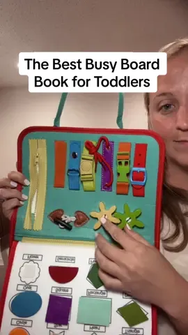 The perfect Toddler busy board 😋 #toddlersoftiktok #toddlerplay #noscreentime #momtoks #independentplay #fypシ゚viral #boymom #momlife #travelhack #busyboard #montessori 