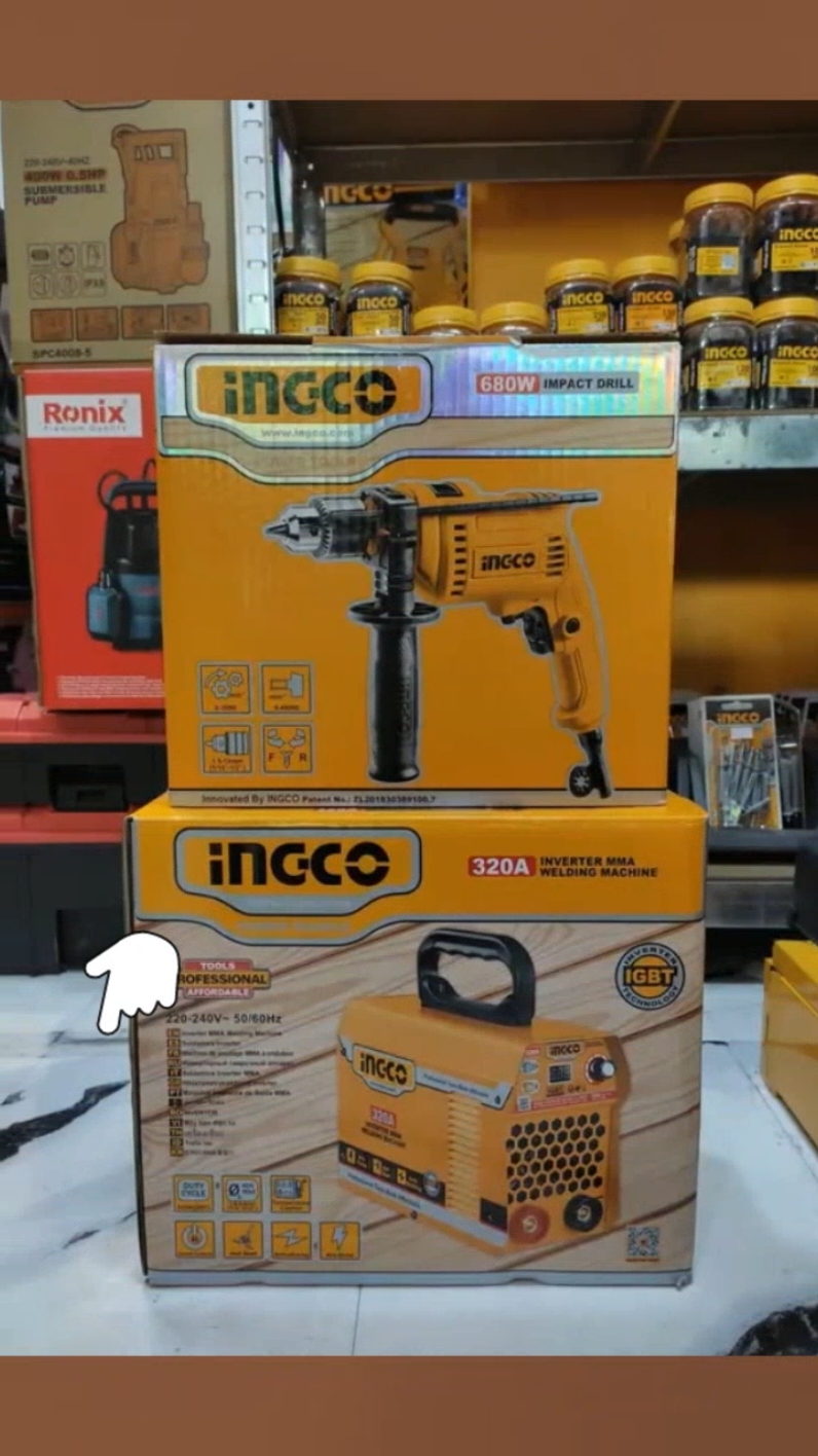 New INGCO PROMO 320A Inverter Welding Machine  ING-MMA3202P W/ FREE INGCO GINDER 750w/3mtapemeasure/spiritlevel Only ₱3,750.00! #ingco #portable #inverter #weldingmachine#heavyduty #high #quality #work #construction #Home #DIY #business #shop #toolset #tools # 