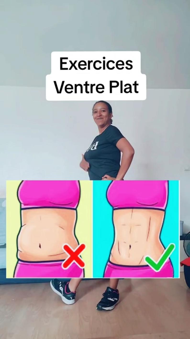 Objectif ventre plat avec cette routine à faire plusieurs fois par semaine🔥 Associée à une alimentation saine et Équilibrée tu commenceras à voir les résultats très vite🙂 Adaptée à tous car sans saut et sans impact😁 #objectifventreplat #ventreplat #ventreplatobjectif☺️ #routine #routineabdos #perdrelegrasduventre #perdredupoids #activitephysique #surpoids #obesite #debutante #sportalamaison #summerbodyworkout #perdreduventre #gymgirl #mincir #mincirsansregime 