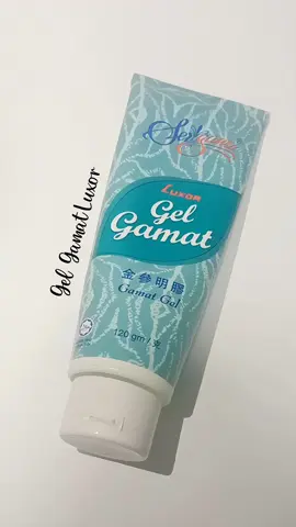 korang yang ada masalah Luka luaran boleh try gel gamat Luxor ni tau 🤍  Sapu pada kulit 3kali sehari ☺️#luxor #Gelgamat #racuntiktok #affilatemarketing 