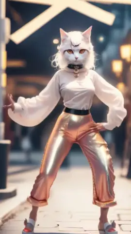 Elegant,so elegant.👏#dance #cat #ai #queencard #foryou #FYP 