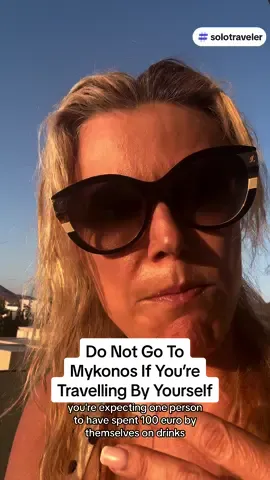 Don’t go to Mykonos if you are travelling by yourself. Here’s why .#travel #traveltips #mykonos #solotravel #ripoff #womenwhotravel 
