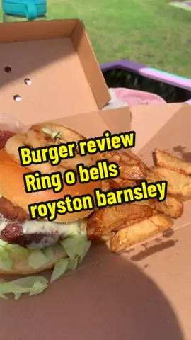 Burger review ring o bells royston barnsley  #Foodie #foodreview #fyp #fypシ゚ #burger #burgertok #FoodLover #foodtiktok 