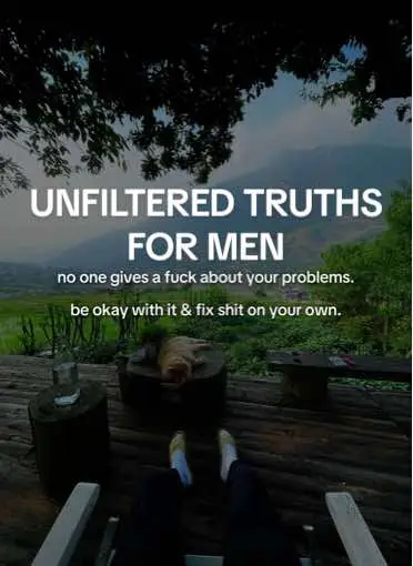 #truth #real #men #life #monkmode  cr: sil3nt3d