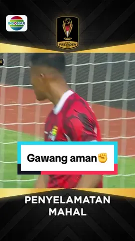 Uda Teja hari ini memampilkan permainan berkelas dengan penyelamatannya di gawang Persib🔥 #PialaPresiden #IndosiarSports #IndosiarRumahSepakbolaIndonesia 
