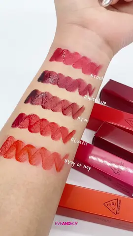 NEW IN 🩷 3CE POP STAIN COLORS THAT POP NON STOP🎈 ชวนสาวก 3CE มาเติมสีสันความป๊อป ล็อคสีติดทนชัดตลอดทั้งวัน ไปกับ 3CE POP STAIN ลิปทินท์เจเนอเรชั่นใหม่ 5 เฉดสีที่สร้างสรรค์ให้เข้ากับสีผิวของสาวเอเชียตะวันออกเฉียงใต้ ทั้งสีวอร์มโทนและคูลโทน โดดเด่นด้วยบรรจุภัณฑ์สีสันสดใสดีไซน์พรีเมียม พร้อมยกระดับความป๊อบของ 3CE POP STAIN ให้เป็นบิวตี้ ไอเท็มแท่งโปรดของสาวๆ 3CE 👄    #รีวิวบิวตี้  #tiktokบิวตี้  #fyp  #อีฟป้ายยา  #eveandboy 