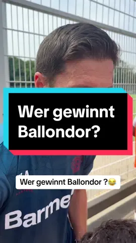 Xabi Alonso wer gewinnt Ballondor ? #fürdich #fussball #bayer04 #leverkusen #xabialonso #ballondor #viral 