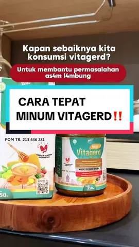 Berikut cara yang tepat untuk kamu minum vitagerd, siapa yang sudah merasakan khasiatnya?🥰 #gerd #asamlambung #pejuangasamlambung #asamlambungkambuh #bebasgerd 