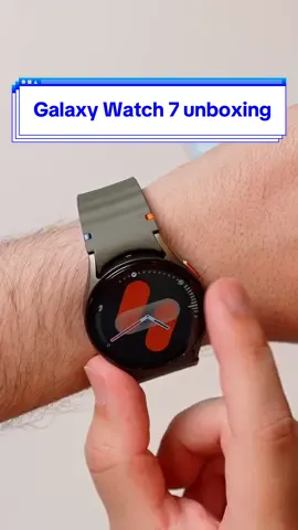 Galaxy Watch 7 👀 Samsung’s new flagship smartwatch in color green! #galaxywatch7 #samsunggalaxywatch #galaxywatch #androidwatch #smartwatch #unboxing #tech #techtok #techunboxing #samsung #android #cooltech #newtech #tomsguide 