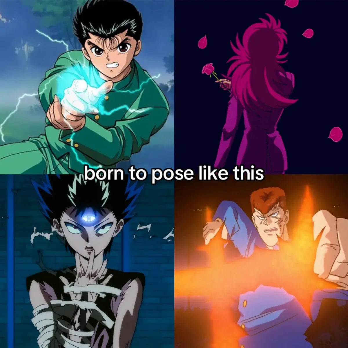 #4mmbr3 #fyp #foryoupage #yuyuhakusho #yyh #yusukeurameshi #kuramayouko #hieijaganshi #kuwabarakazuma #hieiama #edit #forcedtoposelikethis #borntoposelikethis #togashiyoshihiro 