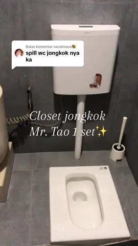 Membalas @narakinara💐 Klik link IG aku ya kak ,closet jongkok ada di no5😉✨ #fyp #fypage #mrtao #closetjongkok #mrtao #kamarmandiaesthetic #kamarmandi #kamarmandiimpian 