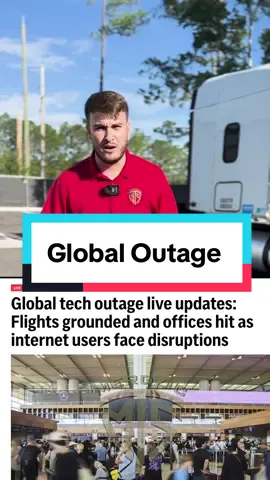 Global outage just broke out, How’s this impact Trucking? 🚛🇺🇸 #outage #globaloutage #Trucking #news #Truckingnews #usa #cdldriver #trucker 