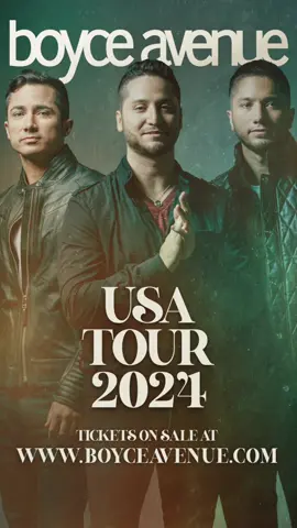 Getting ready for our USA tour next month! Tickets are still available at www.boyceavenue.com/tour 