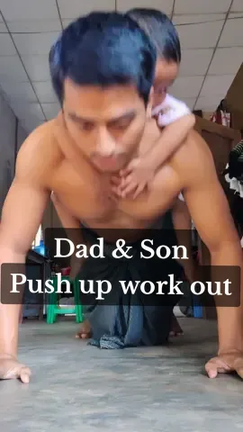 Dad & Son❤️ #pushups #workout #foryou #fypage #fypシ゚viral #fyppppppppppppppppppppppp #tik #tok #