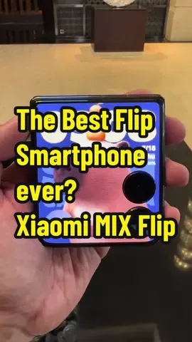 The Best Flip Smartphone ever? Xiaomi MIX Flip #xiaomi #xiaomimixflip #mixflip #smartphone #flip #soyacincautiktok #fyp #longervideos 