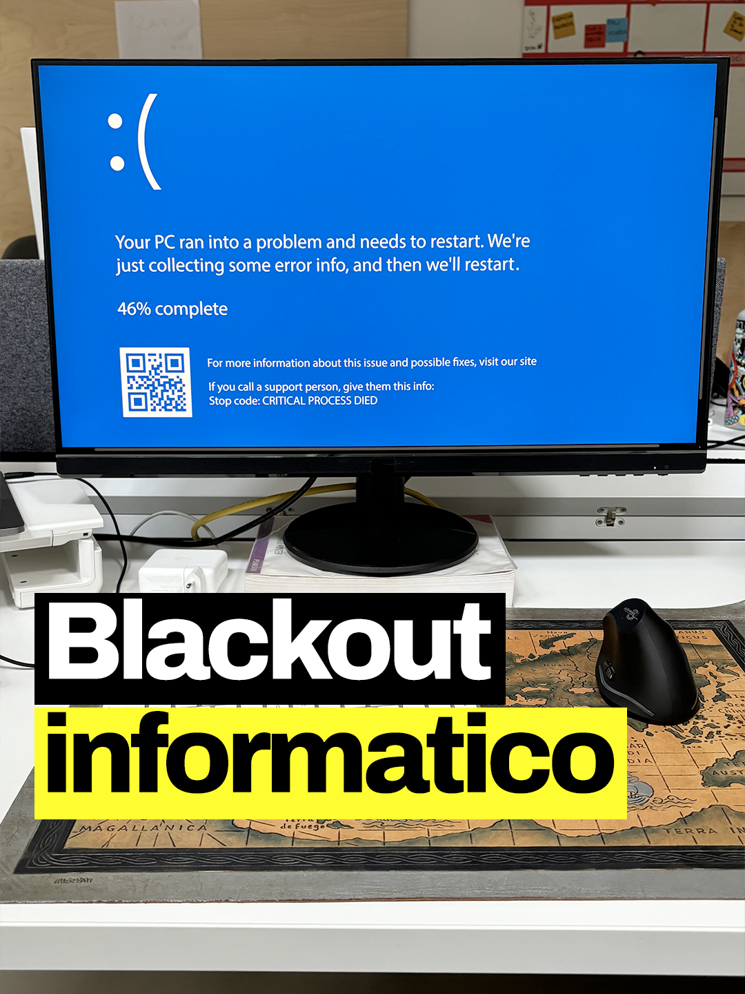 Aerei, ospedali, banche bloccati e blackout in tutto il mondo: la causa? Il cosiddetto “Microsoft down”. Ma cos’è? Ce ne parla @alessandro.beloli  #geopop #microsoft #microsoftdown #bluescreenofdeath #tech #cybersecurity #news #imparacongeopop #losapeviche