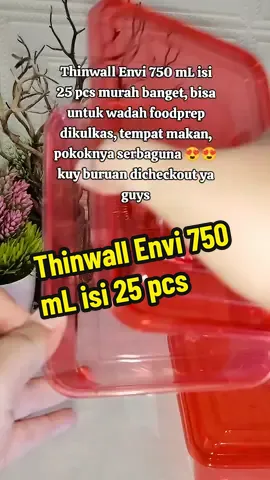 Thinwall Envi Full colour 750 mL isi 25 pcs murah banget #thinwall #fyp #tiktokshop #checkout #keranjangkuning 