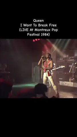 Queen - I Want To Break Free (LIVE At Montreux Pop Festival 1984) #freddiemercury #queen #iwanttobreakfree #theworks #80s #montreux #live #rock 