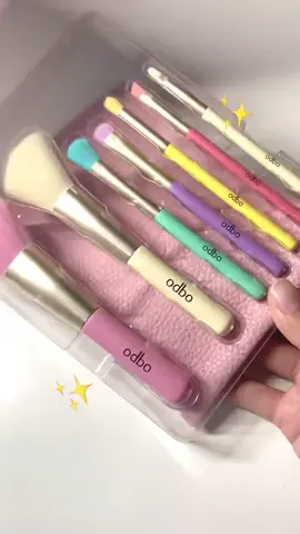 สีแปรงแต่งหน้า odbo ทำถึง น่ารักมากก🌸✨ #แต่งหน้า #แปรงแต่งหน้า #แปรงแต่งหน้าodbo #odbo #fyp 