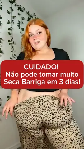 Cuidado! Não pode tomar muito, Seca Barriga em 3 dias! 🔥 #emagrecer #chasecabarriga 