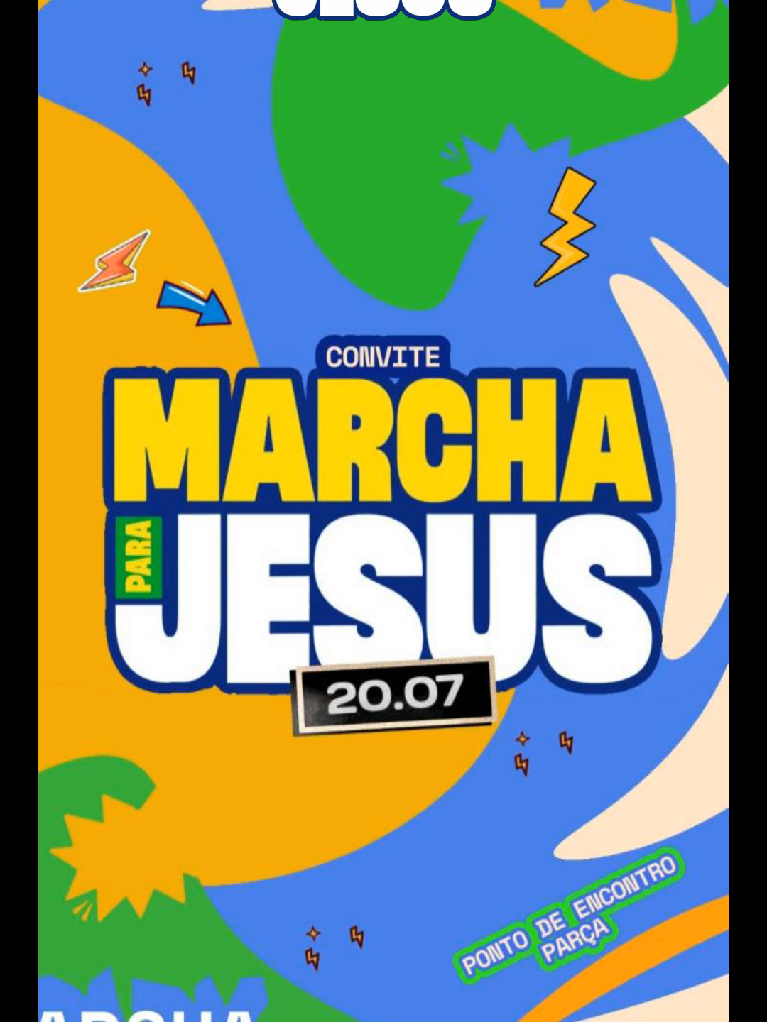 MARCHA PARA JESUS 2024 NO GTA RP #pastordogta #marchaparajesus