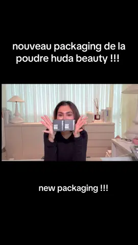 Nouveau packaging de la poudre huda beauty !!! #hudabeauty #powderhudabeauty #powder #foryou @Huda Beauty 