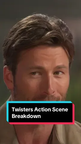 Glen Powell broke down his favorite action sequence they filmed for #Twisters 🌪️ See it come to life on the biggest screen possible, in theaters NOW! Get your tickets at the link in bio #glenpowell #twister #movietok #filmtok #twistersmovie 